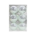 thumbnail image 1 of Moocorvic Silver Ball Ornament 6Pcs, 2.4 Inch Glitter Christmas Shatterproof Tree Decorations for Xmas Trees Wedding Party Holiday Decorations, 1 of 8