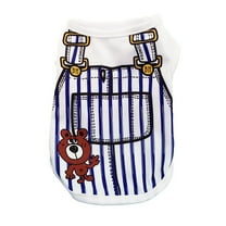 Moocorvic Small Dog Shirt Vest for Dogs Cats Boy Girl, Soft Breathable Pet Clothes Pet Photo Props