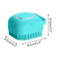 thumbnail image 1 of Moocorvic Soft Silicone Pet Take A Bath Rub Back And Shampoo Brush Shampoo Massage Dispenser Grooming Shower Brush, 1 of 8