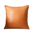 thumbnail image 1 of Guanhe Solid Color Pillowcase 18x18 Decorative & Throw Pillow Covers Cloth Pillow Bedside Cushion Office Pillow Lumbar Pillow Backrest,Orange, 1 of 7