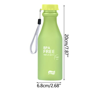 Your Zone Pet Material Plastic Chug Lid Water Bottle - 16 oz