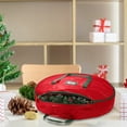 thumbnail image 1 of Moocorvic Tear Resistant Water Resistant Christmas Wreath Storage Bag Wreath Receive Bag, 1 of 2