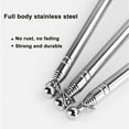 thumbnail image 1 of Moocorvic Telescopic Handheld Flag Poles,Portable Staff Lightweight Extendable Stainless Steel with Anti-Slip Grip,Collapsable Flag Pole for Tour Guides & Pointer for Teachers,, 1 of 1