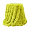 thumbnail image 1 of Moocorvic Throw Blankets for Couch, Soft Thick Warm Blankets & Throws, Solid Color Plush Blanket, Lightweight, for Sofa, Bed, Patio, Winter 47.3x31.5inch, Green, 1 of 4