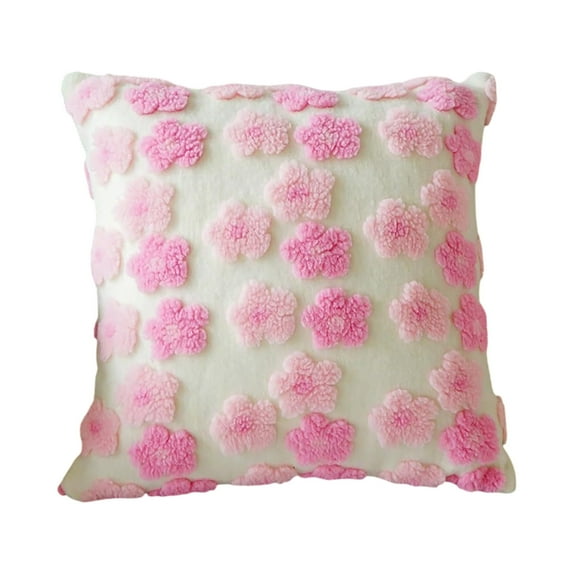 Moocorvic Throw Pillow Covers Floral, Soft Decorative Pillowcases 18x18 Spring Decor for Sofa Bedroom Patio Living Room