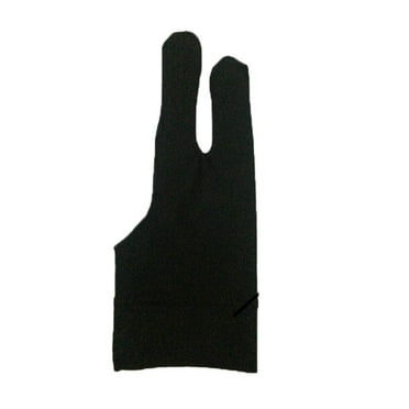 Moocorvic Two Finger Glove Drawing & Pen Graphic Tablet Pad For Artist Black