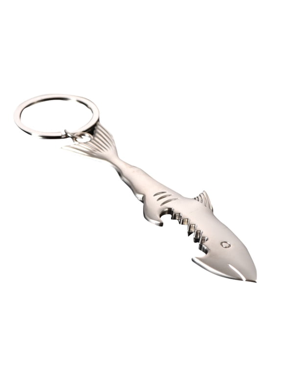 Unisex Creative Beer Bottle Bottle Opener Easy Open Keychain Keyring Gift