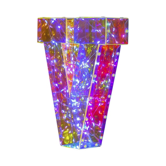 Moocorvic Valentine's Day 100 Lamp Beads Creative LED Luminous Alphabet Numbers Decorative Lights Holiday Decorative Lights Wedding Birthday Party