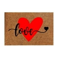 thumbnail image 1 of Moocorvic Valentine's Day Carpet Love Living Room Bedroom Doormat Holiday Floor Mat Gift Mat, 1 of 2