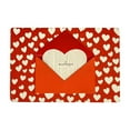 thumbnail image 1 of Moocorvic Valentines Day Bathroom Rugs, Love Non Slip Door Mat for Anniversary Wedding Home Kitchen Decor 16x24, 1 of 7