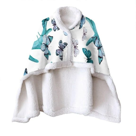 Moocorvic Variety Of Magic Blanket Wearable Cloak Lazy Blanket Double Blanket Catch