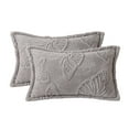 thumbnail image 1 of Moocorvic Velvet Pillowcases Set of 2, Soft Warm Pillow Covers Standard Size for Bedroom,Gray, 1 of 7