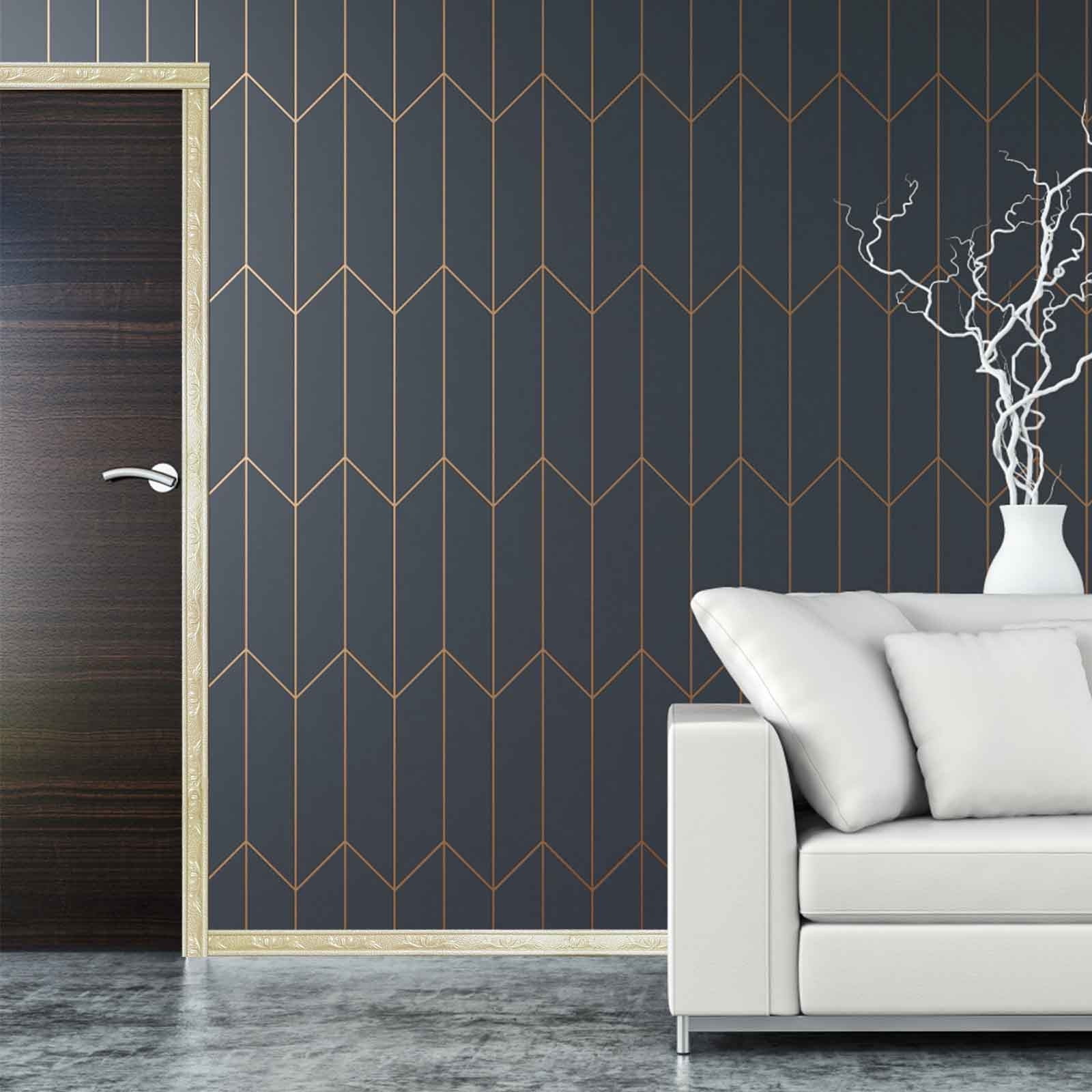 Moocorvic Wall Trim 3D Wall Edging Strip Self Adhesive, Peel and Stick