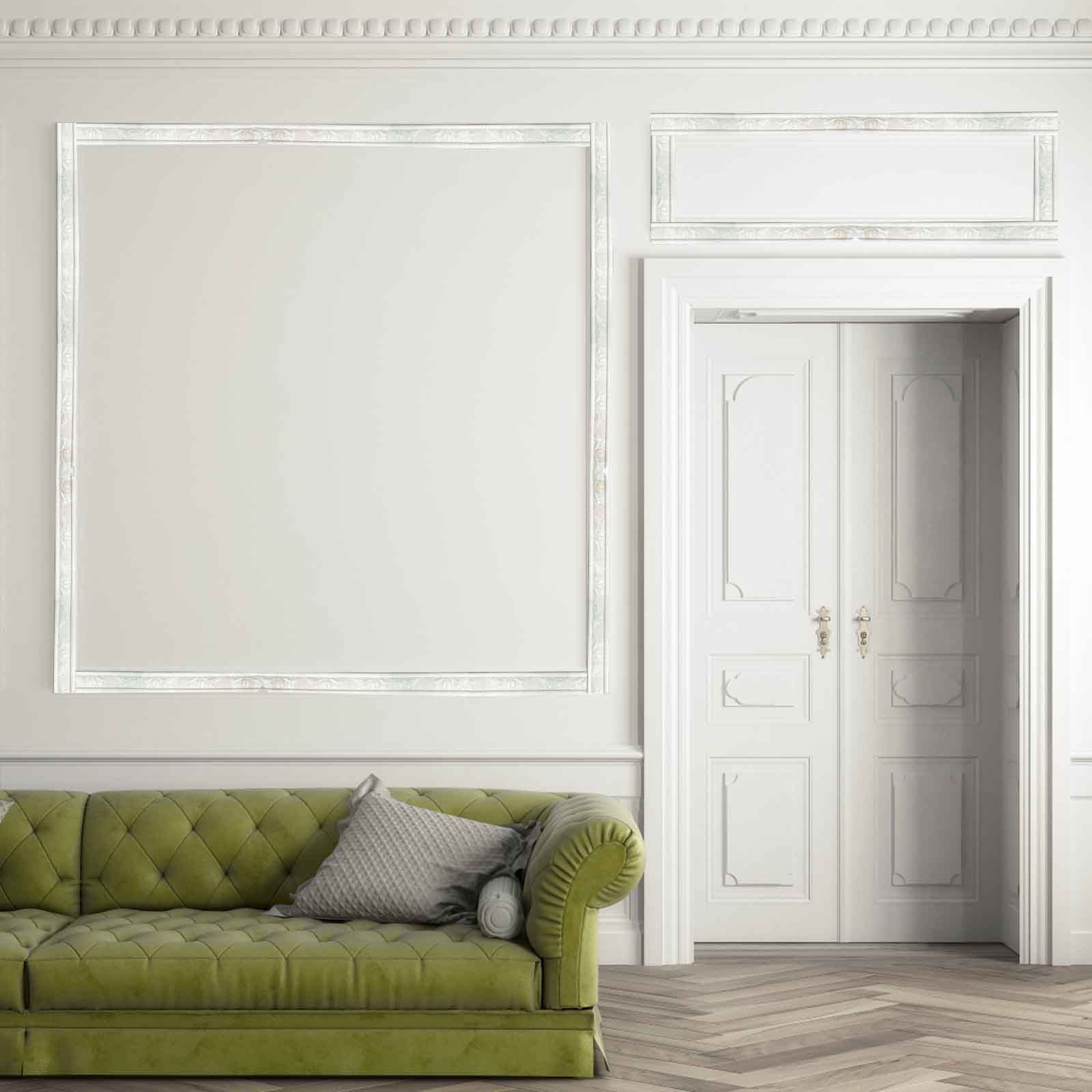 Moocorvic Wall Trim 3D Wall Edging Strip Self Adhesive, Peel and Stick Mirror Trim Tile Trim