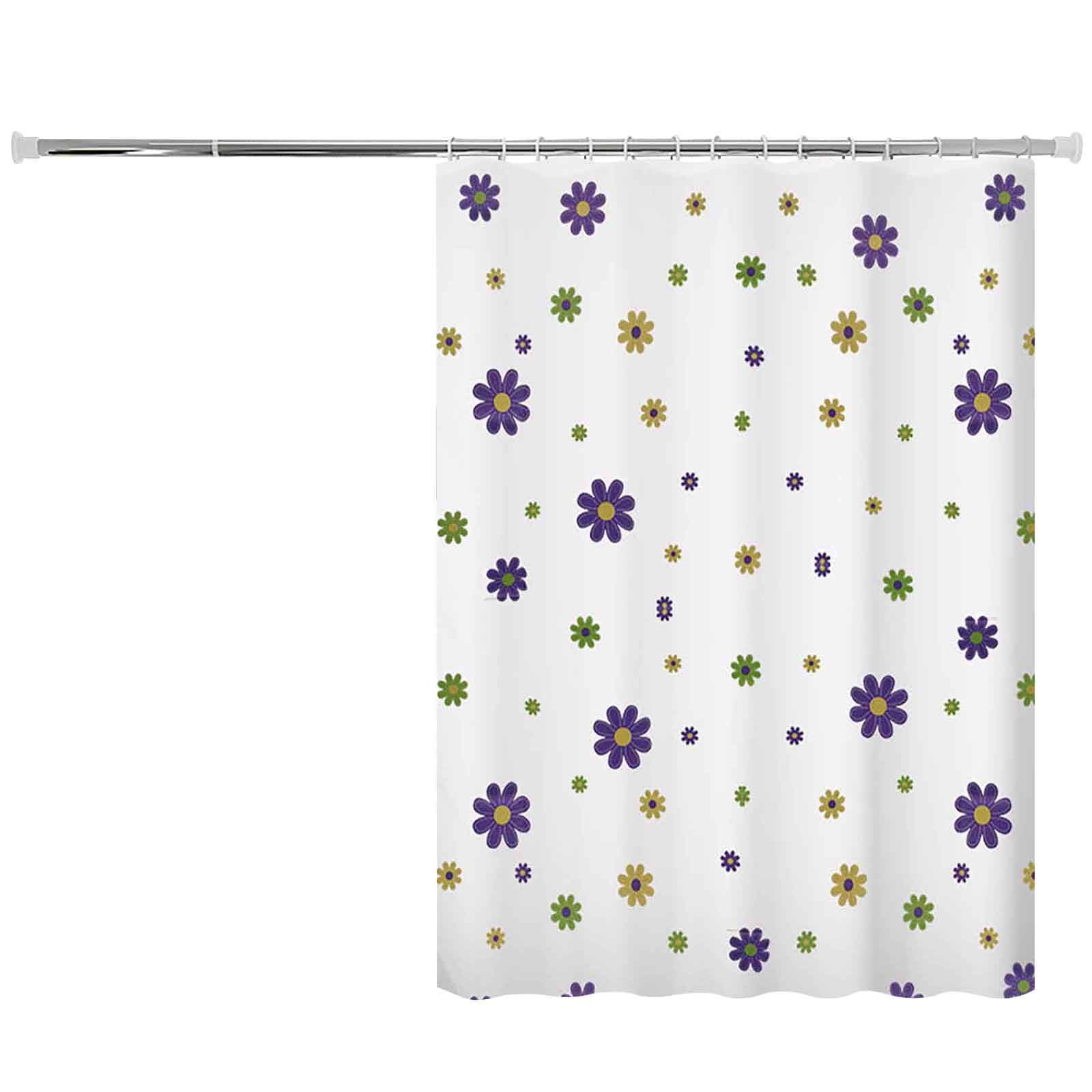 Moocorvic Waterproof Clear Shower Curtain Liner,Strong Weighted