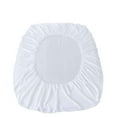 thumbnail image 1 of Moocorvic Waterproof Mattress Protector, Large Bed Covers 79x71inch Fitted Sheet Style with Elastic Rubber Band, Machine Washable(White), 1 of 2