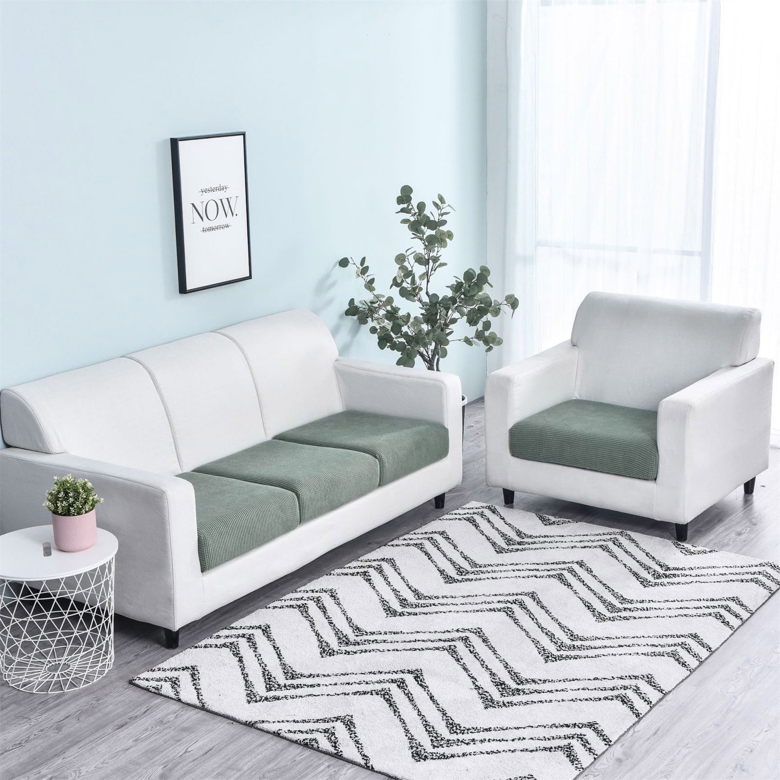 Moocorvic Waterproof Sectional Sofa Cushion Couch Covers Tightly ...