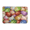 thumbnail image 1 of Moocorvic Welcome Mats for Front Door Easter Bunny Doormat Indoor Outdoor 16" x 24", 1 of 9