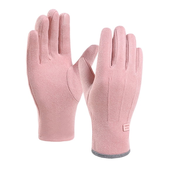 Moocorvic Winter Fleece Gloves for Men Women, Touch Screen Windproof Gloves for Cycling, Hiking, Driving, Outdoor