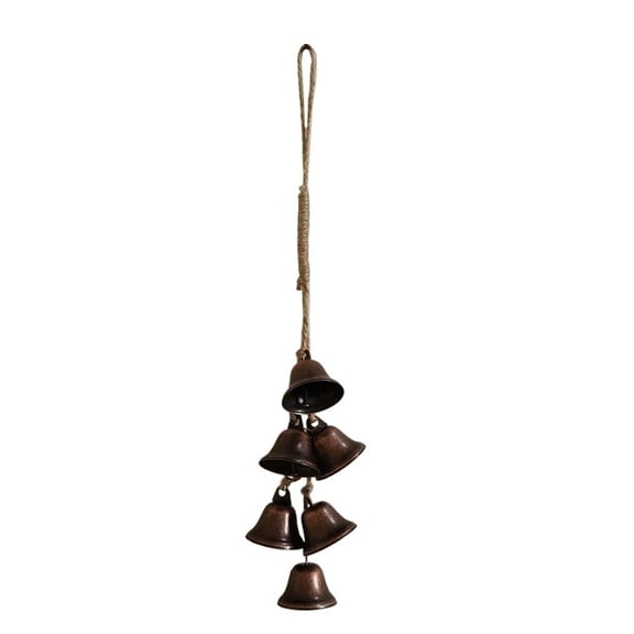 Moocorvic Witch Bells for Door Christmas Tree Decoration(Brown)