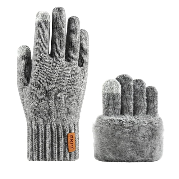 Moocorvic Women Winter Gloves, Thermal Touchscreen Windproof Outdoor Fleece Lined Gloves