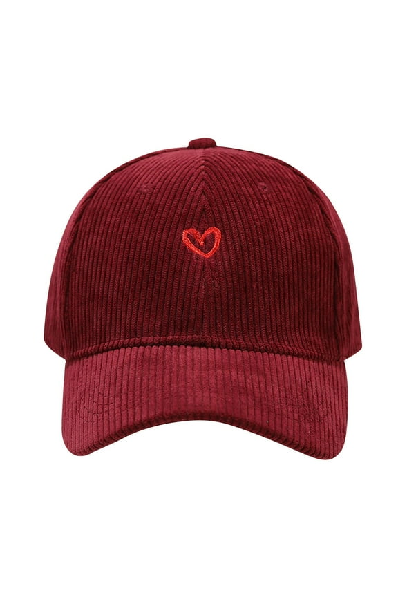 Womens Baseball Caps Low Profile Adjustable Classic Fitted Hat for Men,Wine