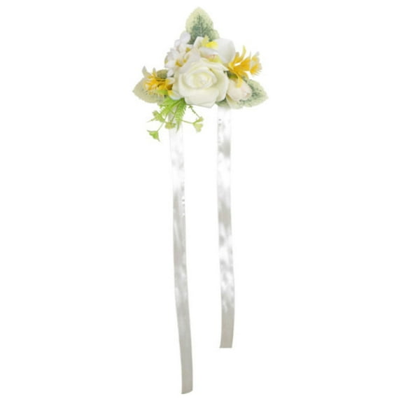 Moocorvic Wrist Corsages for Wedding , Bridesmaid Wrist Flower Artificial Bride Girl Hand Flower Wedding Flowers Accessories for Party Wedding