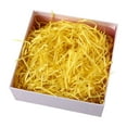 thumbnail image 1 of Moocorvic Yellow Cut Paper Filler for Gift Baskets, for Valentine's Day Wedding Birthday Craft Gift Boxes Bags Filler Decoration, 1 of 5
