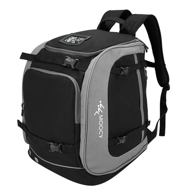 Moocy Ski Boot Bag, 65L Waterproof Snowboard Backpack,Large Capacity