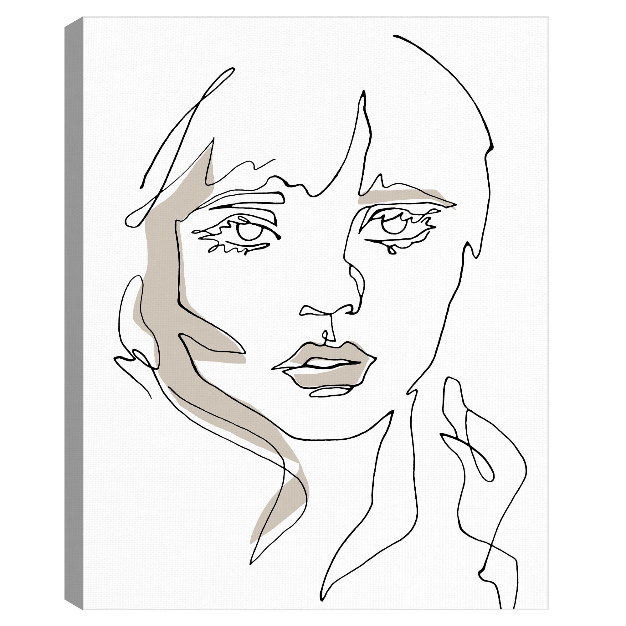 Mood Curious by Aurora Bell Canvas Art Print