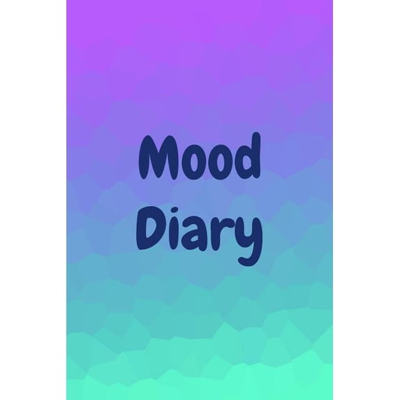 Mood Diary : Calming Cool Pastel Colors (Paperback)