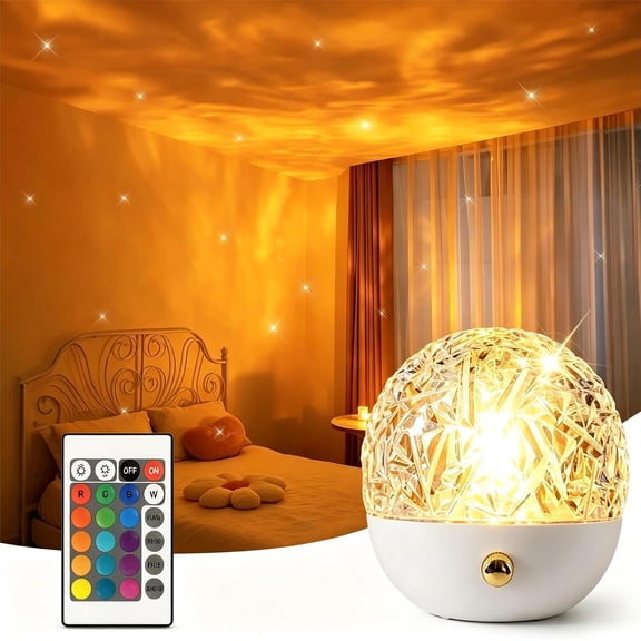 Mood Lighting, 300 Modes Ambient Lighting, 3-in-1 Sunset Lamp & Ocean Lamp & Northern Lights Projector with Remote, Warm Lighting Bedroom Lights Girl Gift