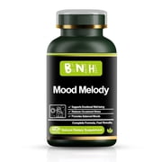 BNH Mood Melody Mood Support Supplement for Women & Men, Silk Tree Flower Herbal Formula, Calm & Emotional Balance Support, 120 Capsules
