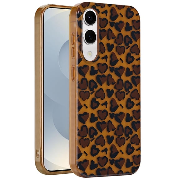 Mood Series Designer Hybrid Case for Samsung Galaxy S25 Edge - Leopard
