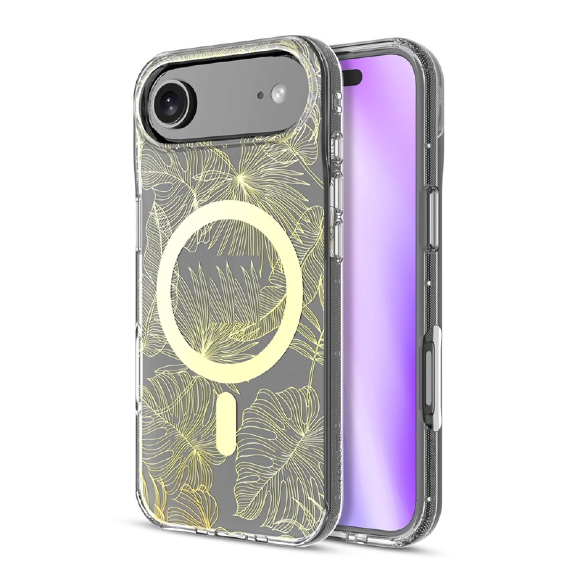 Mood Series compatiable with iPhone 17 Air Botanical Protective Case – Floral Print Lightweight Drop-Resistant Cover