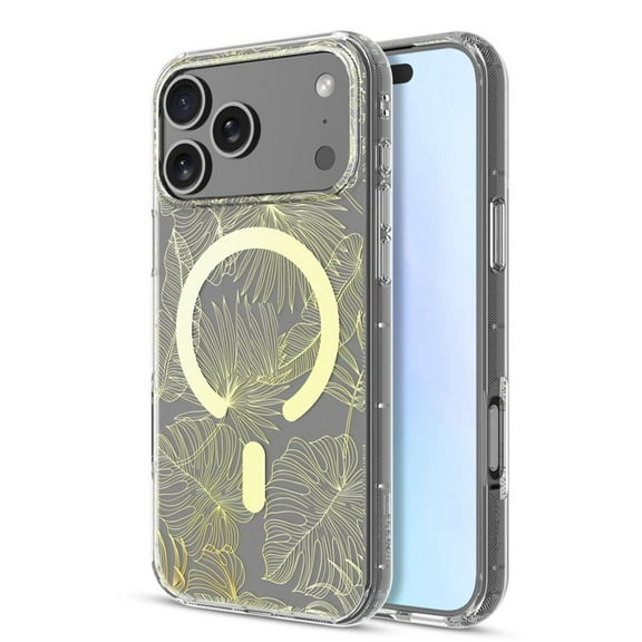 Mood Series compatiable with iPhone 17 Pro Max Botanical Protective Case – Floral Print Lightweight Drop-Resistant Cover