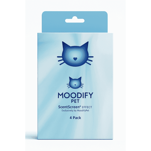 MoodifyPet Cat litter box odor eliminator 4 pack