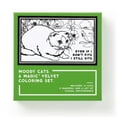 thumbnail image 1 of Moody Cats Magic Velvet Coloring Set, (Hardcover), 1 of 1