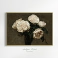 thumbnail image 1 of Moody Floral Art, Flowers Vase Vintage, Still Life, Antique Flowers, Floral Botanical Print, Home Decor #1200, 16x24 UNFRAMED, 1 of 3