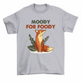 thumbnail image 1 of Moody For Foody Cute Fox T-Shirt Women Unisex, 1 of 2