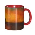 thumbnail image 1 of Moody Go Away Alone Coffee Mug Fun Custom Ceramic Mugs 11oz Red, 1 of 5