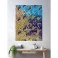 thumbnail image 1 of Moody Heart Poster Wall Art, Modern Wall Decor For Living Room Bedroom, 8x12 UNFRAMED, 1 of 3