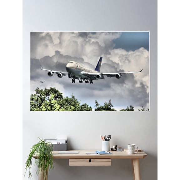 Moody Jumbo Arrival Poster Wall Art, Modern Wall Decor For Living Room Bedroom, 8x12 UNFRAMED