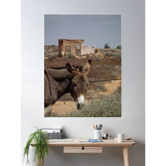 Moody Mule Poster Wall Art, Modern Wall Decor For Living Room Bedroom, 24x36 UNFRAMED