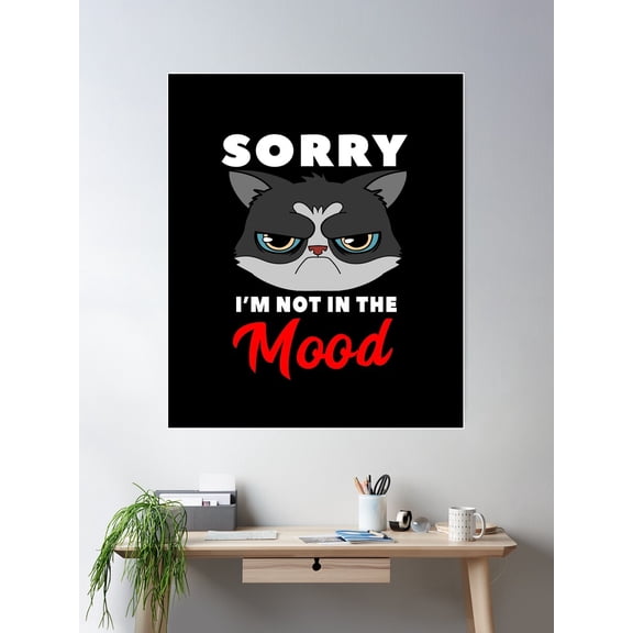 Moody Poster Wall Art, Modern Wall Decor For Living Room Bedroom, 16x24 UNFRAMED