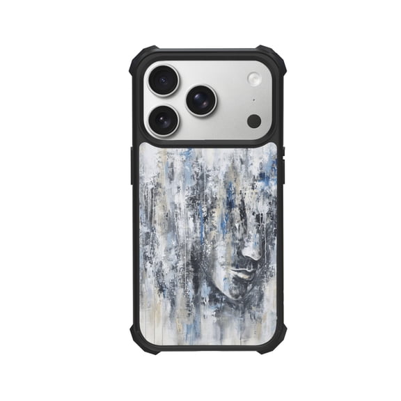 Moody Shockproof Case For iPhone 12 13 14 15 16 Pro Max Series – TPU Bumper + Hard PC Back, Air-Cushion Corners