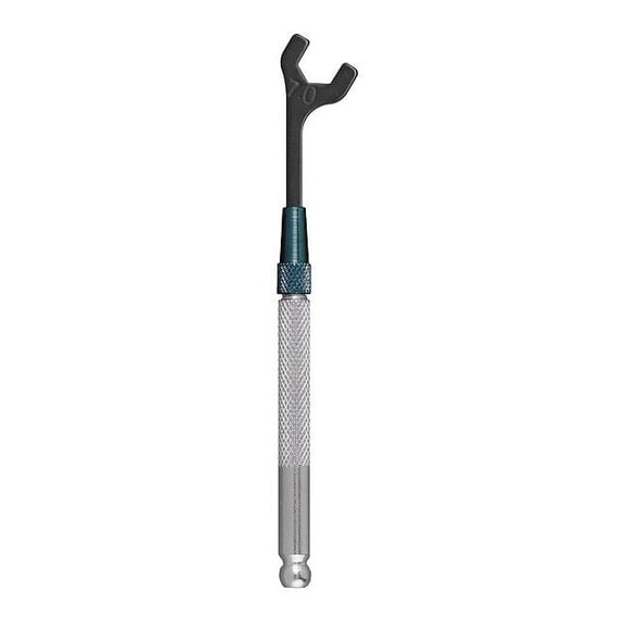 Moody Tool Open End Wrench,7mm,30 Deg,3 in. L 76-1838