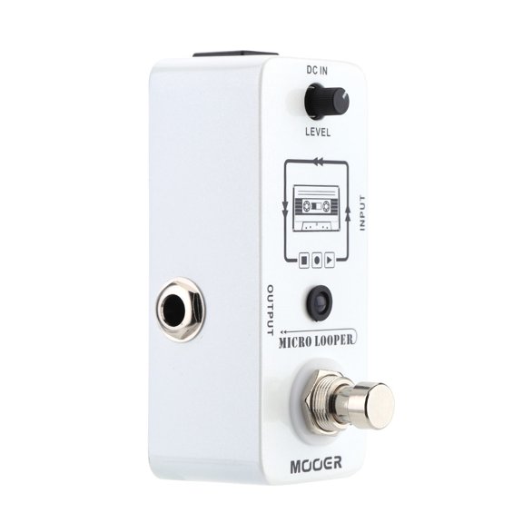 Mooer MLP1 Micro Looper Guitar Effects Pedals Unlimited 30 Min Recording Looper Short Delay Stop / Delete / Redo