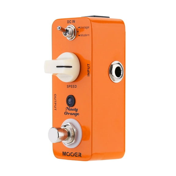 Mooer Ninety Orange Analog Phaser Electric Guitar Effect Pedal True Bypass