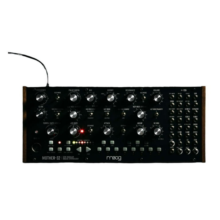 Moog Mother-32 Semi-Modular Eurorack Analog Synthesizer and Step 